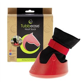 Kerbl Tubbease Chaussures de traitement pour sabots de cheval Rouge Taille M