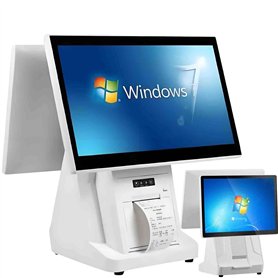 Moniteur de caisse enregistreuse pour PC de restauration avec imprimante et Wi-Fi