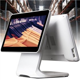 DDZJTPP Caisse Enregistreuse Intelligente Double écran Tactile 15