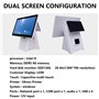 Caisse Enregistreuse Professionnelle,Écran Principal Tactile 20.4" + écran Client HD 20.4",8Go RAM + 128Go,Caisse Tactile pour D