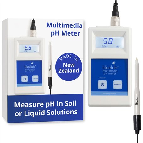 Testeur moniteur de pH-Mètre et température avec sonde BNC Bluelab (Multimedia)
