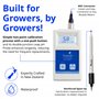 Testeur moniteur de pH-Mètre et température avec sonde BNC Bluelab (Multimedia)