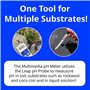 Testeur moniteur de pH-Mètre et température avec sonde BNC Bluelab (Multimedia)