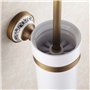 Brosse de Toilettes Toilette Porte-balais De Luxe Fini Antique Toilette Porte-Brosse avec De La Céramique Co