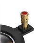 Plyisty 50-120 W 44,4 Mm Super Horn Tweeters Diaphragme en Aluminium 8 Ohms, Bobine Vocale de Tweeter à Membrane en Titane avec 