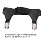 Chaussette Jarretelles En Métal Double Clips, Chaussette Porte-Jarretelles Antidérapant Bas Clip Jarretière Chaussettes Clips De