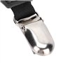 Chaussette Jarretelles En Métal Double Clips, Chaussette Porte-Jarretelles Antidérapant Bas Clip Jarretière Chaussettes Clips De