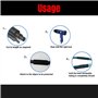 Tube rétractable, diamètre 3 mm Gaine thermorétractable noir de 5 mètres, pour matériel de pêche, isolation électrique, faisceau