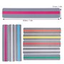 Eulbevoli 8 Bandes de Lecture guidées, Le TDAH et pour réduire Le Stress visuel.Les règles de Lecture Assorties de Couleurs aide