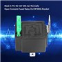 TenNuoDa DC 12V 30A 4 Broches Noir Relais Fusible Automobile avec Support, Démarreur Split Camion Bateau Spot Changeover Relais 