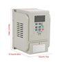 Contrôleur de vitesse VFD AC 220V 1.5KW pour moteur triphasé Bonne performance anti-déclenchement