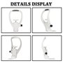 UEWQTNXS Mentonnière Support Frontal Accessoires d'optométrie - Réfractomètre Automatique ophtalmique - Accessoires d'équipement