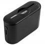 Dispensateur de Serviette en Papier 12.6x4.5x8.4 Pouce Minimaliste Black en Papier Serviette en Papier avec Fente Large