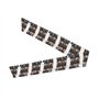 Library Bookcase Print Karaté Sports Head Tie Bandeau anti-humidité pour homme et femme pour cravate de tennis