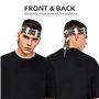 Library Bookcase Print Karaté Sports Head Tie Bandeau anti-humidité pour homme et femme pour cravate de tennis