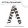 Library Bookcase Print Karaté Sports Head Tie Bandeau anti-humidité pour homme et femme pour cravate de tennis