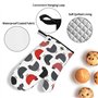 Moufles de cuisson créatives avec motif de poulet - Imperméables - Résistantes à la chaleur
