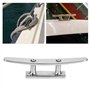 Paullice Taquet de Bateau Taquet Marin Taquets de Taquet de Corde de Pont d'amarrage de Bateau en Acier Inoxydable de 6 Pouces p