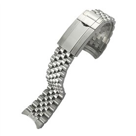 NHYHEHMR Bandon de montre de 20 mm 904L STRAP INTÉRIEUR DE 20 mm pour GMT-Master GMT M126710 Batman Watchbands