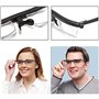 BEDPE Variable Vision Distance de Lecture lentille Lecture par Ordinateur Lunettes de Conduite 2 pièces. (Color : 1pc)