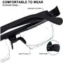 BEDPE Variable Vision Distance de Lecture lentille Lecture par Ordinateur Lunettes de Conduite 2 pièces. (Color : 1pc)