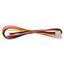 Ouitble relais à 4 canaux 12V 16A Module de relais monté sur Rail Din LED bipolaire NPN/PNP PLC pour diverses Applications de co