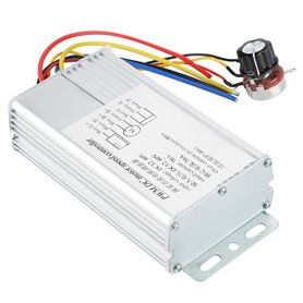 Régulateur de vitesse de moteur à courant continu 0-70A DC 12-60V Module de commande de moteur PWM régulateur de commande de var