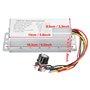 Régulateur de vitesse de moteur à courant continu 0-70A DC 12-60V Module de commande de moteur PWM régulateur de commande de var