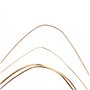 Fil de soudure en or facile à utiliser 4 pièces, grandes baguettes de soudage pour la fabrication de bijoux