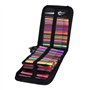 Pochette de Stylo à Glissière de Grande Capacité à 72/120 Fentes, Organisateur de Trousse à Crayons, Organisateur de Papeterie S