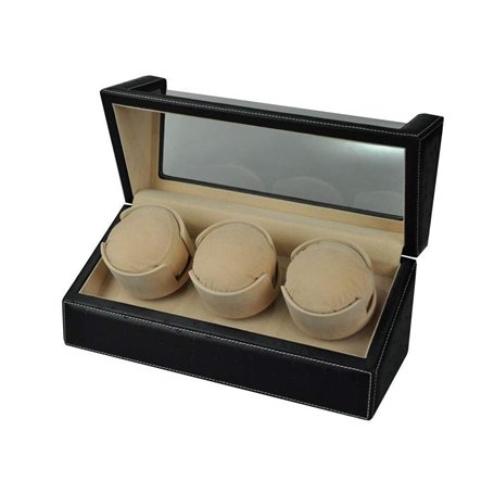CWZZWS Watch Wind Winder pour 3 Montres automatiques