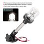 KIMISS Lumière de bateau d'ancre de navigation marine de LED, lumières d'ancre de navigation de LED pliables 4000-4500K 360 ° éc