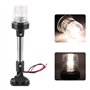 KIMISS Lumière de bateau d'ancre de navigation marine de LED, lumières d'ancre de navigation de LED pliables 4000-4500K 360 ° éc