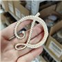 Broche de style coréen en fausses perles pour femme - Accessoire de bijoux