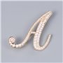 Broche de style coréen en fausses perles pour femme - Accessoire de bijoux