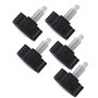 5 pièces Bouton de vélo Stationnaire, Bouton de Broche de Traction de Remise en Forme M16 Machines d'entraînement d'exercice lib