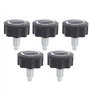 5 pièces Bouton de vélo Stationnaire, Bouton de Broche de Traction de Remise en Forme M16 Machines d'entraînement d'exercice lib