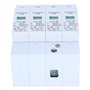 Parasurtenseur, 4P LT1-40 Parasurtenseur de Maison Module de Protection 40 Ka Parafoudre Basse Tension Blanc