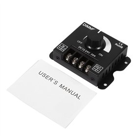Contrôleur PWM de gradateur de commutateur de 12V-24V 30A LED