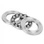 PUSOKEI 5 pièces 51103 Roulements à Billes de butée Piste Convexe 17mm x 30mm x 9mm Acier à roulement de Haute précision
