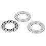 PUSOKEI 5 pièces 51103 Roulements à Billes de butée Piste Convexe 17mm x 30mm x 9mm Acier à roulement de Haute précision, palier