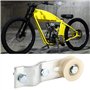 Tendeur de chaîne de poulie de vélo, Support de tendeur de chaîne de poulie de Moteur de Bicyclette Support de tendeur de réglag