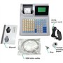 DPLWJPP Caisse Enregistreuse Professionnelle,8 Digital Display Dispush Registre,avec Caisse Monnaie Et Imprimante Thermique,Aux 