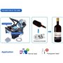Applicateur D'éTiquettes de Bouteille 30 Fois/Minute