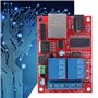 Module de contrôleur DC5V-24V, module de relais de haute qualité, avec commutateur de retard de carte de relais bidirectionnel p