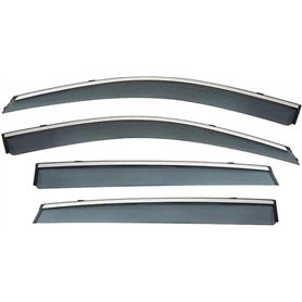 LVTFCO 4 Pièces Déflecteurs de Vent Voiture pour BMW E60 2006-2010