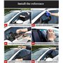 LVTFCO 4 Pièces Déflecteurs de Vent Voiture pour BMW 5 Series E61 2006-2010, Vitre Voitur Déflecteurs Deflecteur D Air Déflecteu
