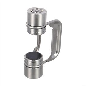 Pince de retenue en acier inoxydable pour support de lampe de table IGT - Idéal pour une installation sûre