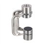 Pince de retenue en acier inoxydable pour support de lampe de table IGT - Idéal pour une installation sûre