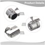 Pince de retenue en acier inoxydable pour support de lampe de table IGT - Idéal pour une installation sûre